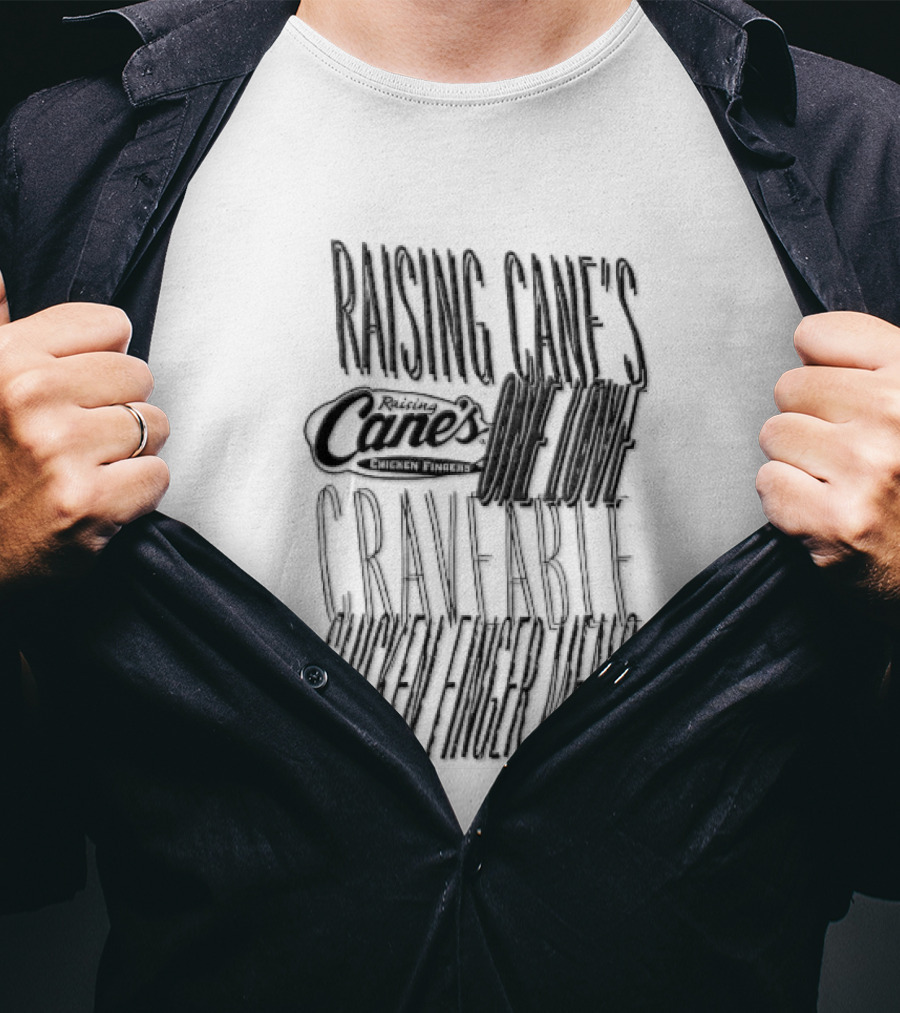 Raising Cane's One Love Craveable Chicken Finger Meals T-Shirt