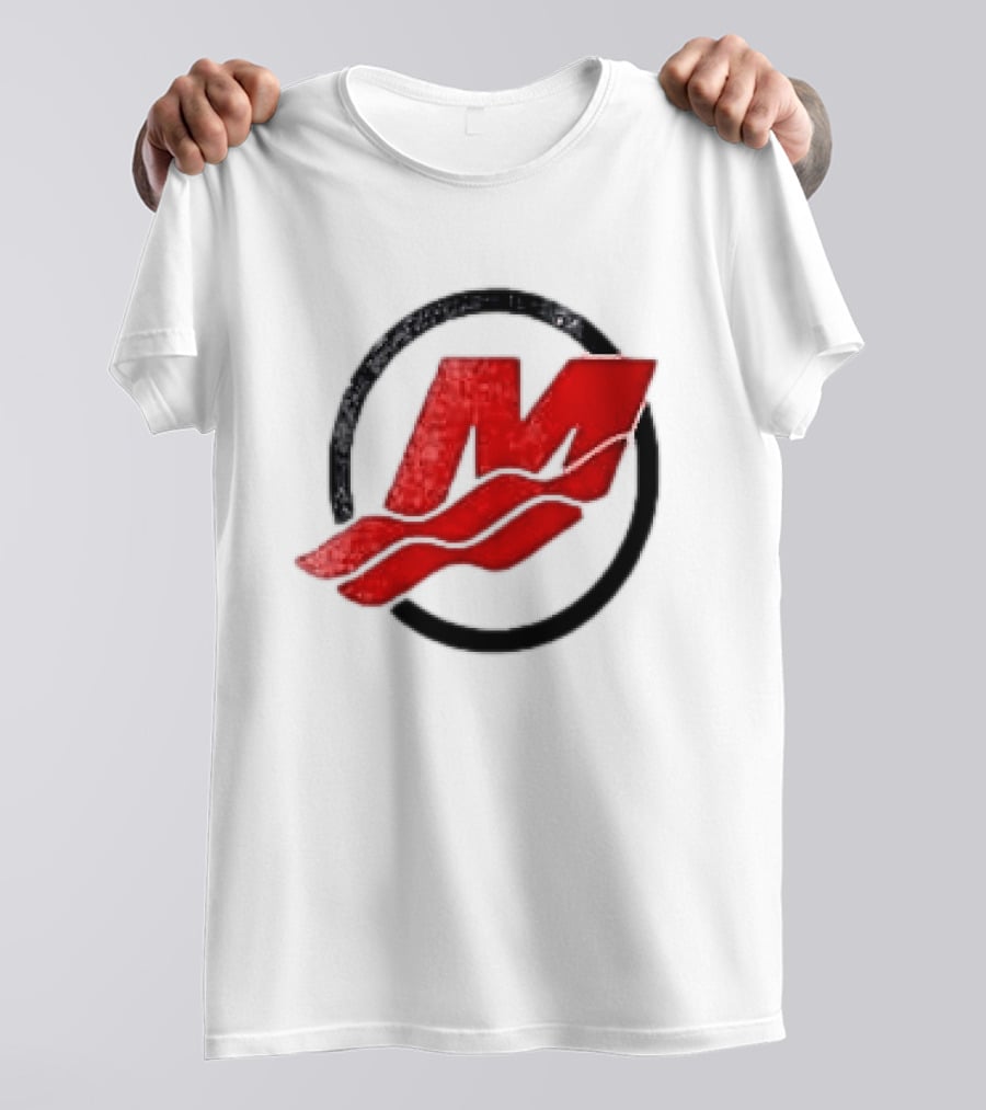 Motorsport Oversized Red M With Wave Racing T-Shirt