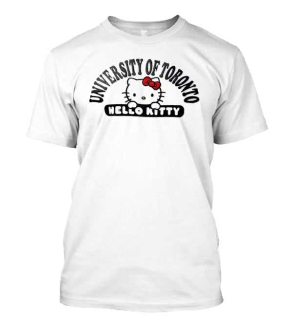 University Of Toronto Hello Kitty Red Bow Charm T-Shirt