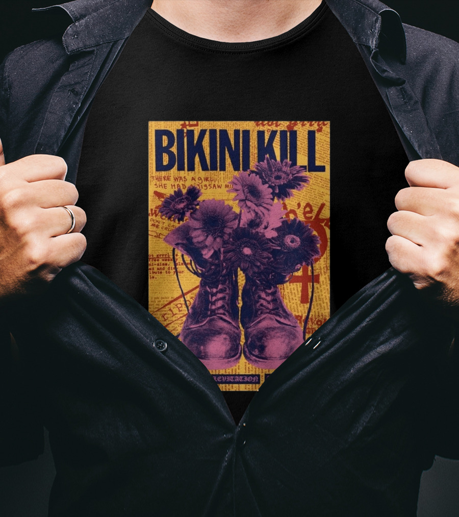 Bikini Kill Levitation Festival Austin Texas Sept 11 2026 T-Shirt