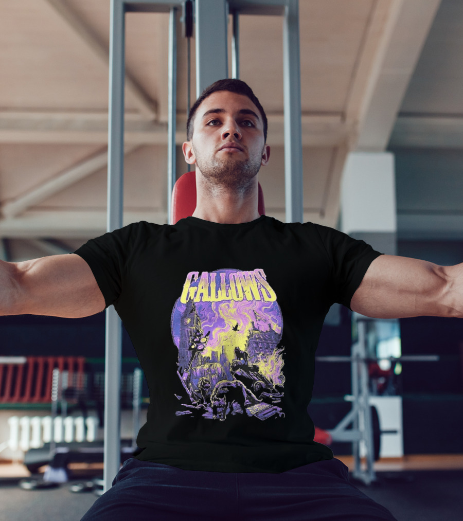 Gallows Orchestra Of Wolves Big Ben Chaos By Dan Mumford T-Shirt