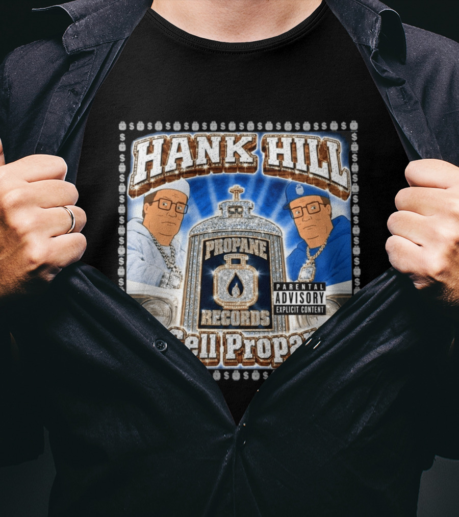 Hank Hill Propane Records I Sell Propane T-Shirt