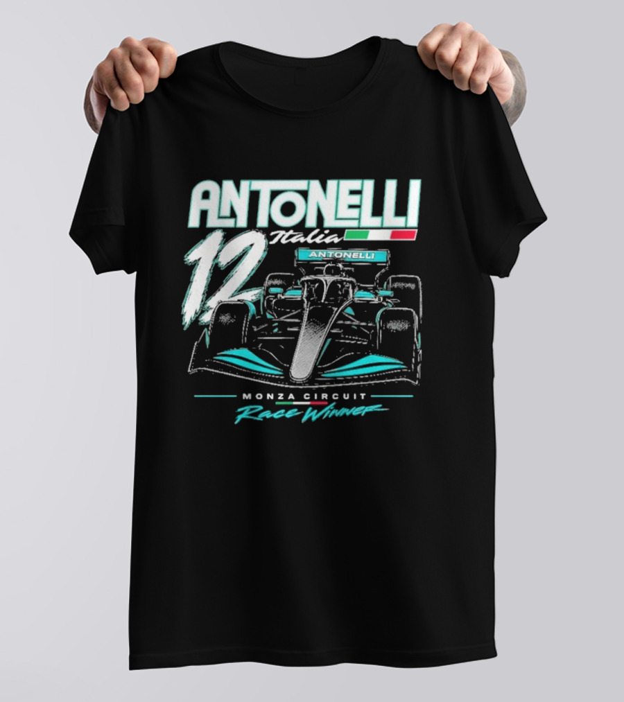 Antonelli Italia 12 Monza Circuit Race Winner T-Shirt