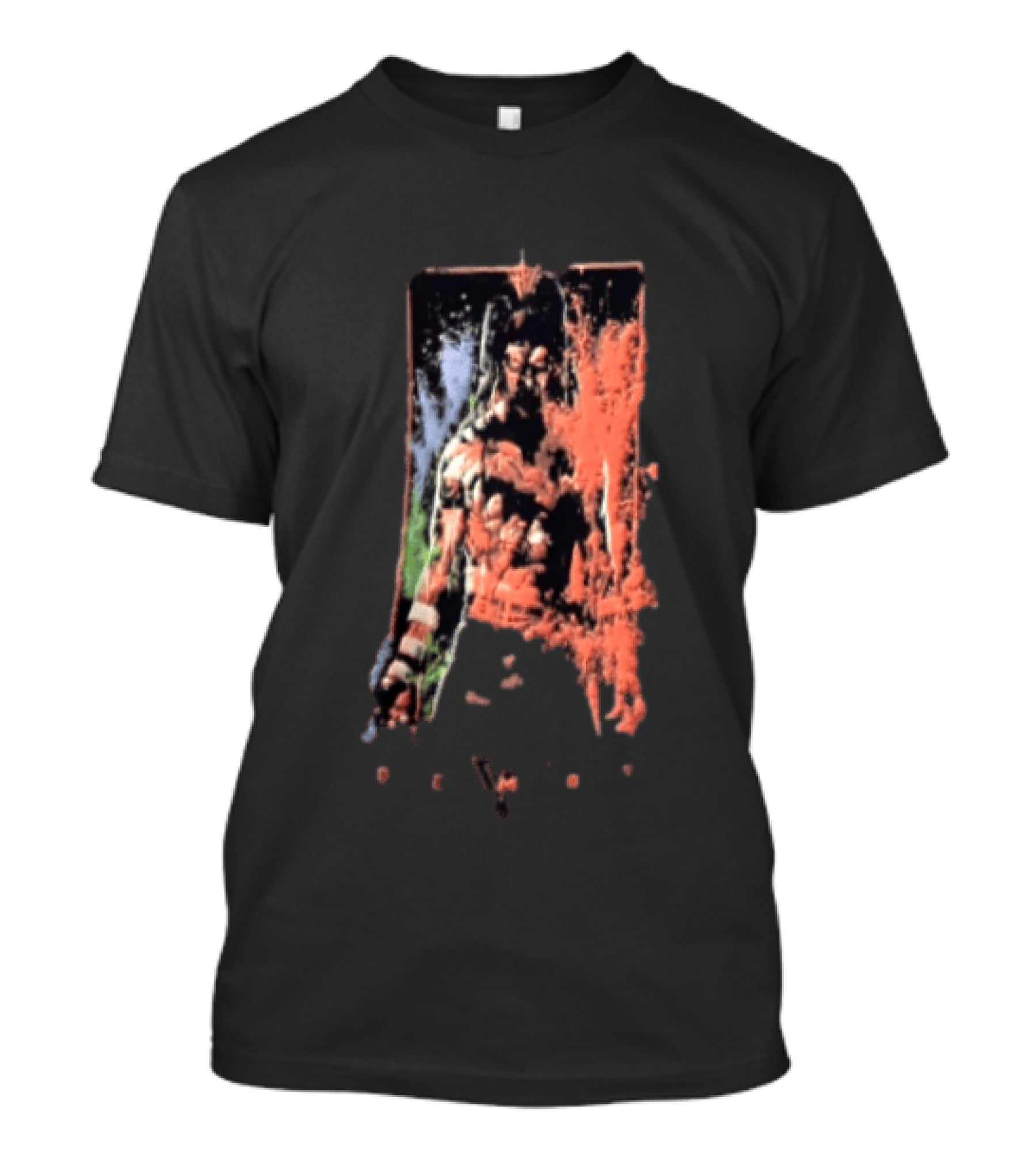 Finn Balor The Demon WWE Paint Splatter T-Shirt