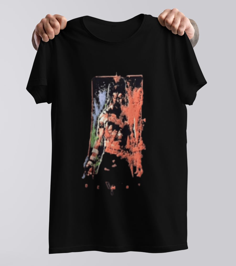 Finn Balor The Demon WWE Paint Splatter T-Shirt