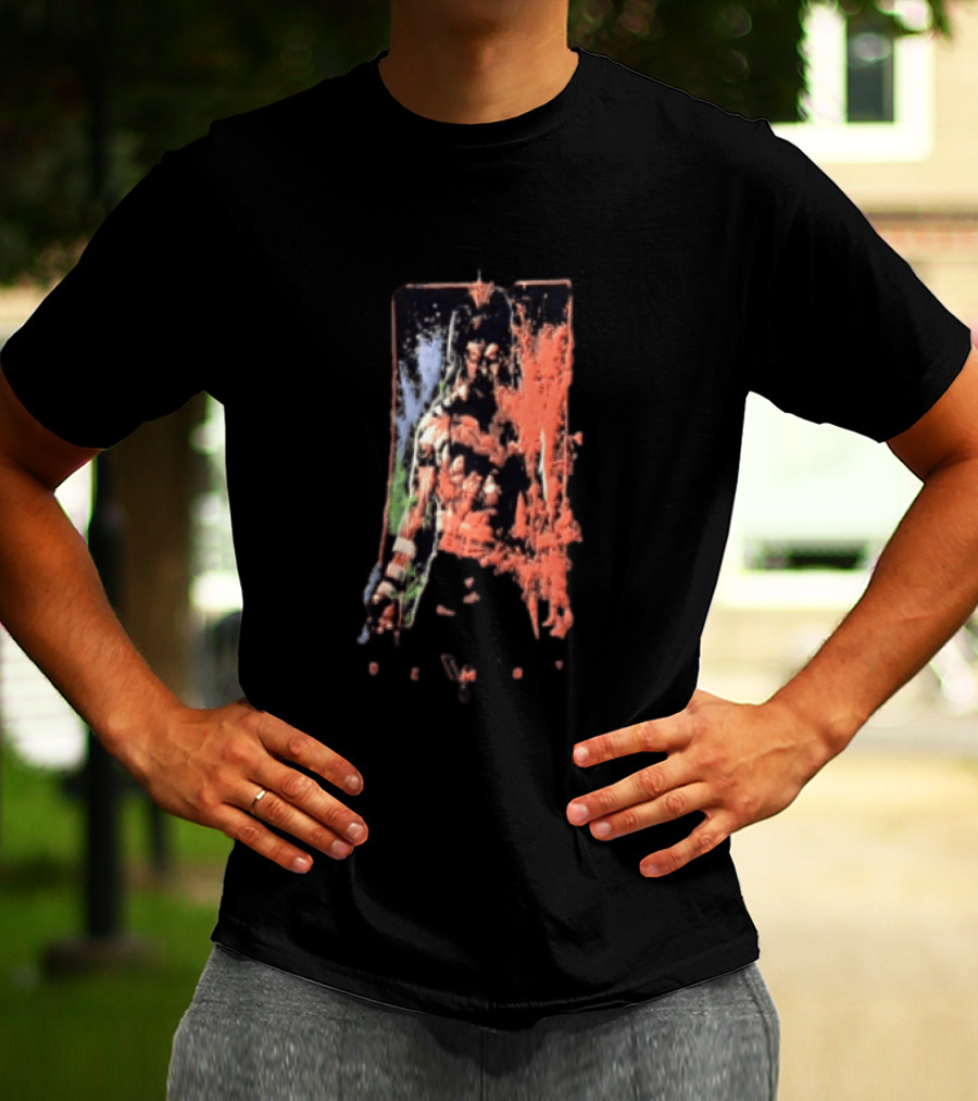 Finn Balor The Demon WWE Paint Splatter T-Shirt