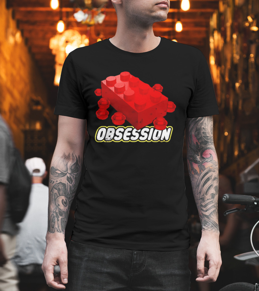Obsession Careful Who You Play With Red Brick T-Shirt
