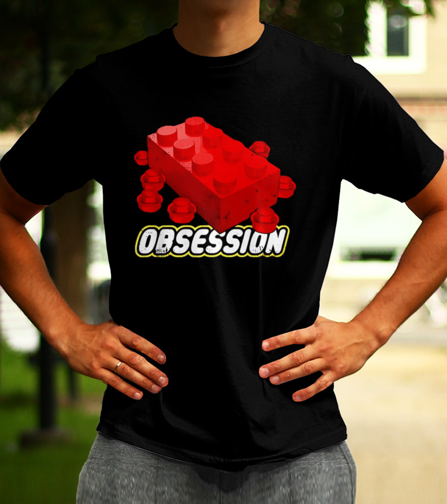 Obsession Careful Who You Play With Red Brick T-Shirt