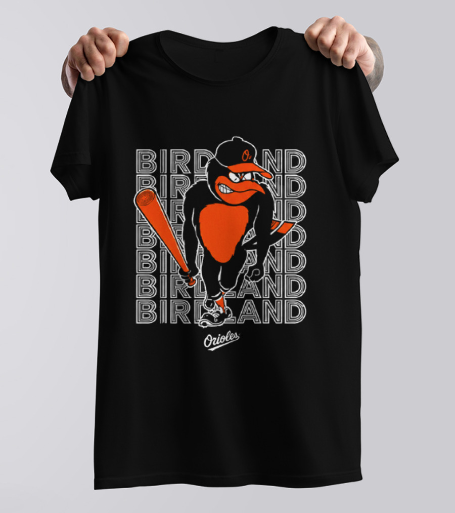 Orioles Birdland Angry Bird 2026 Giveaway T-Shirt