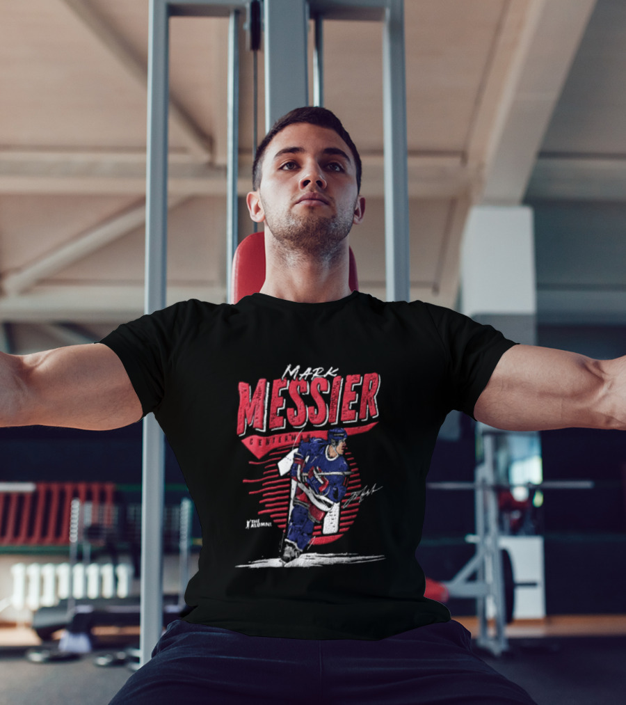 Mark Messier New York Rangers Hockey NHL Player T-Shirt