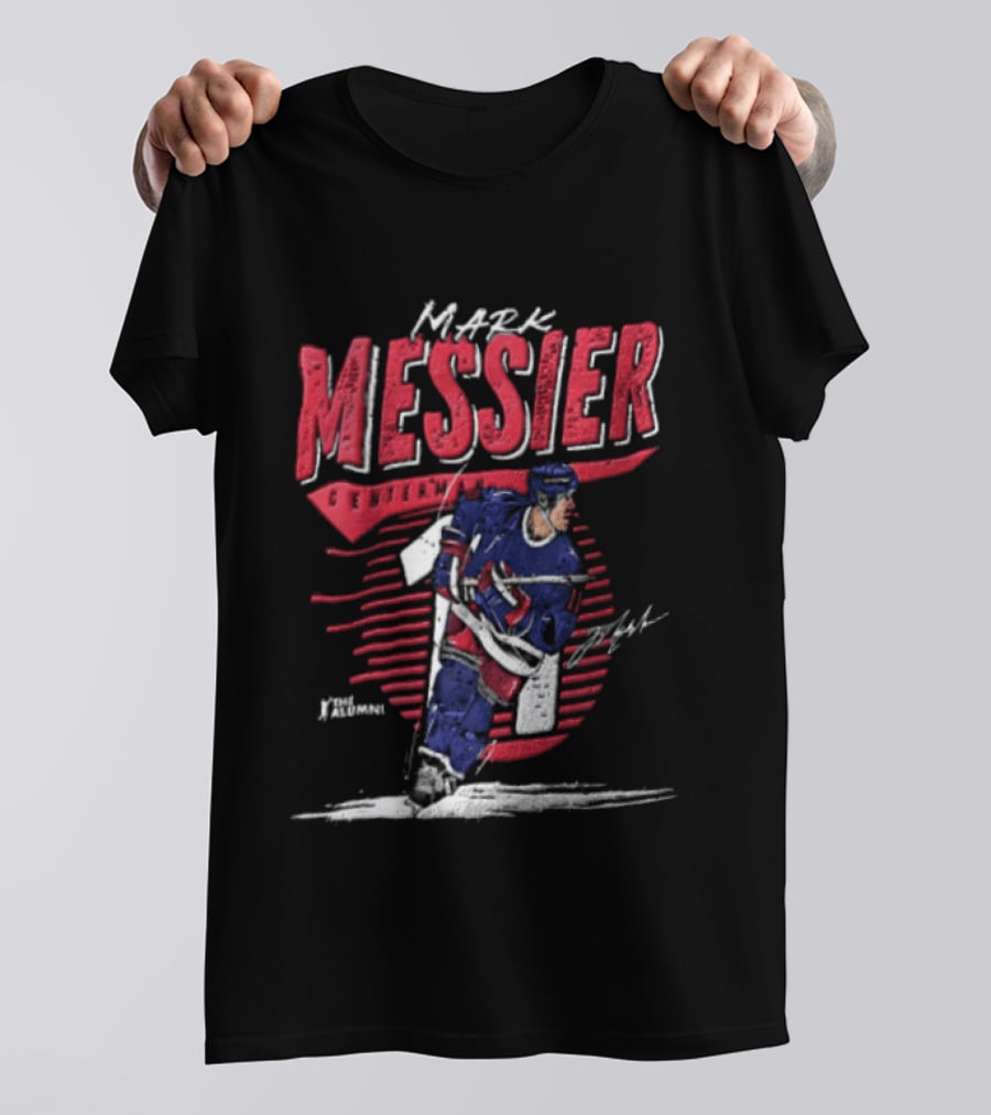 Mark Messier New York Rangers Hockey NHL Player T-Shirt