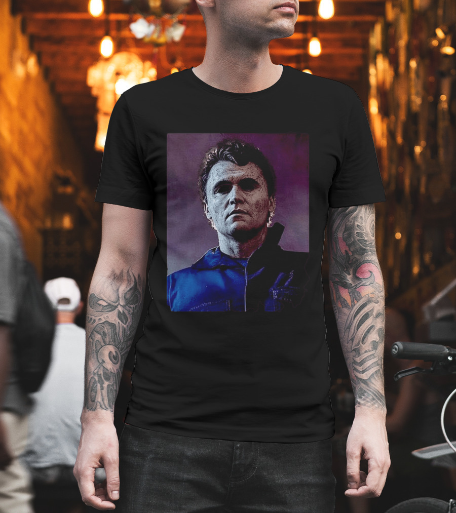 Mikirk Myers Michael Myers X Charlie Kirk T-Shirt