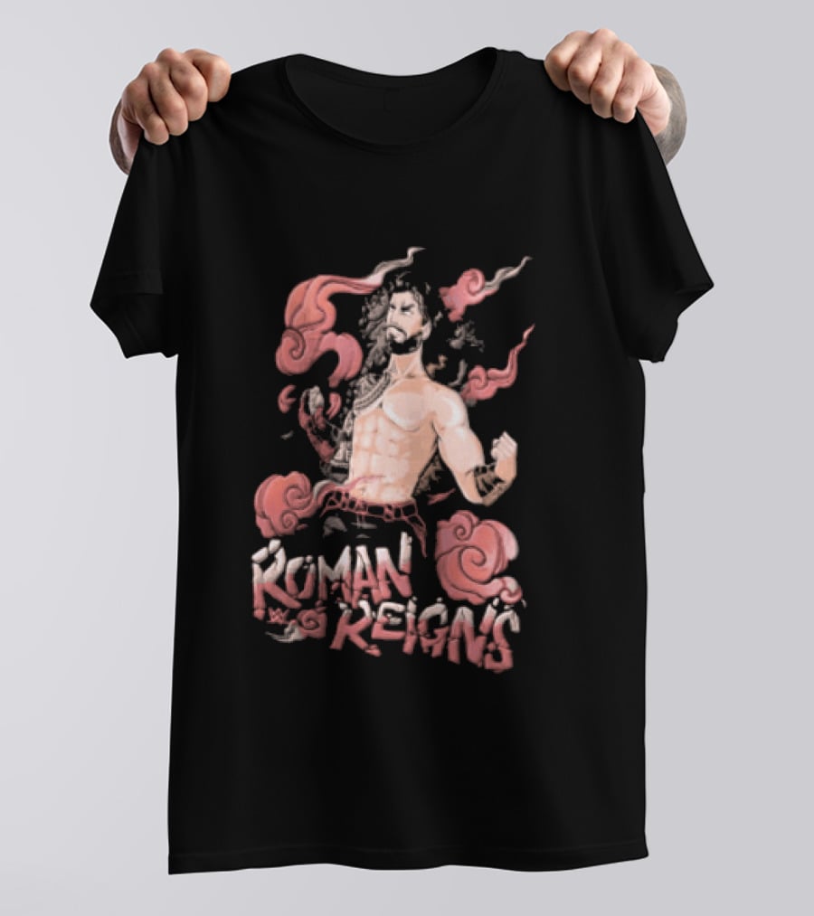 Roman Reigns WWE Anime T-Shirt