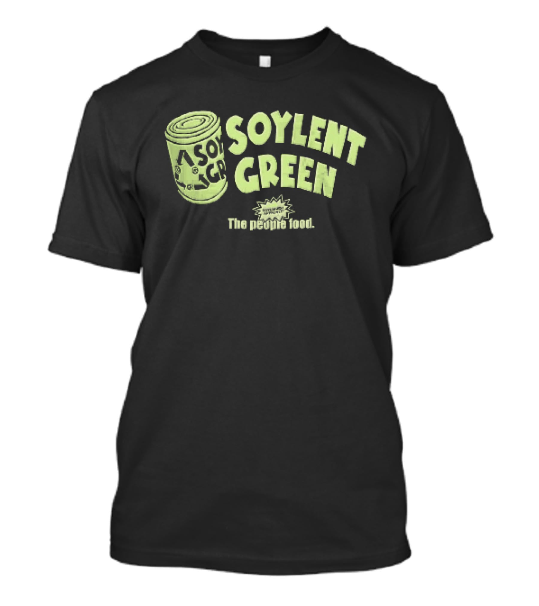 Soylent Green The People Food Tin Can Recycling Arrows T-Shirt