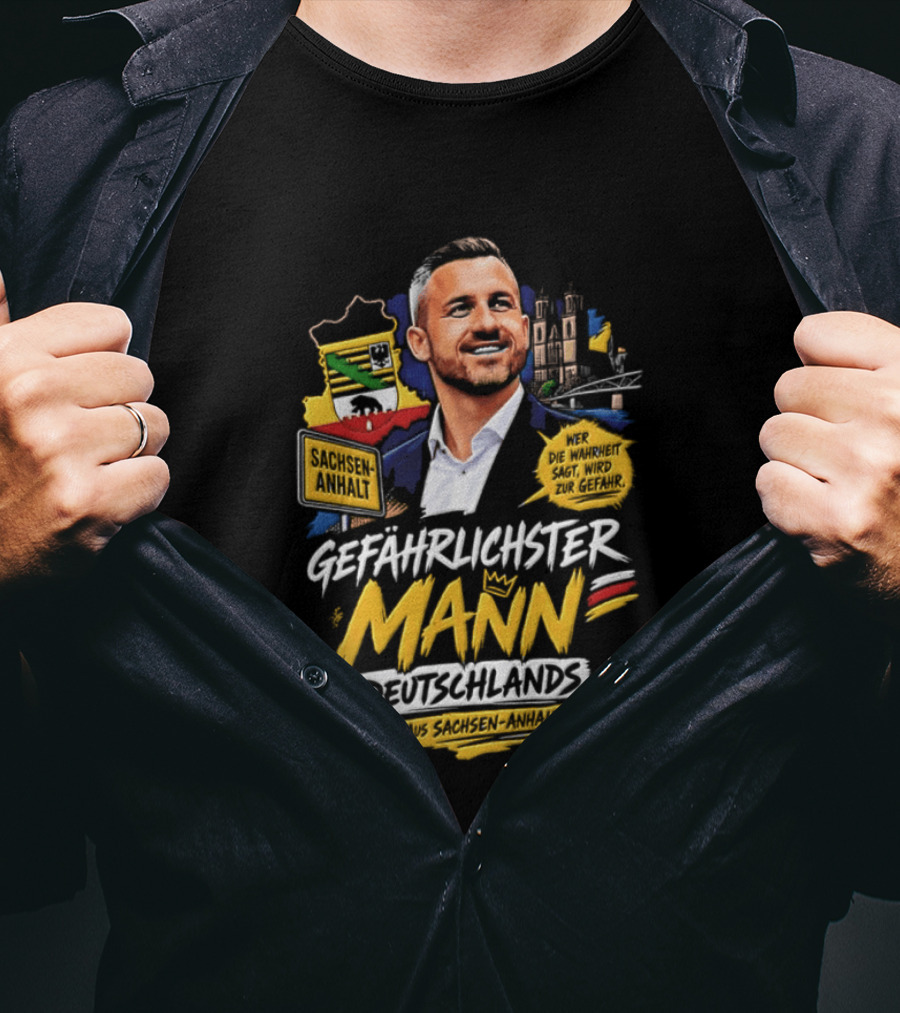Ulrich Siegmund Gefährlichster Mann Deutschlands Besonderer T-Shirt