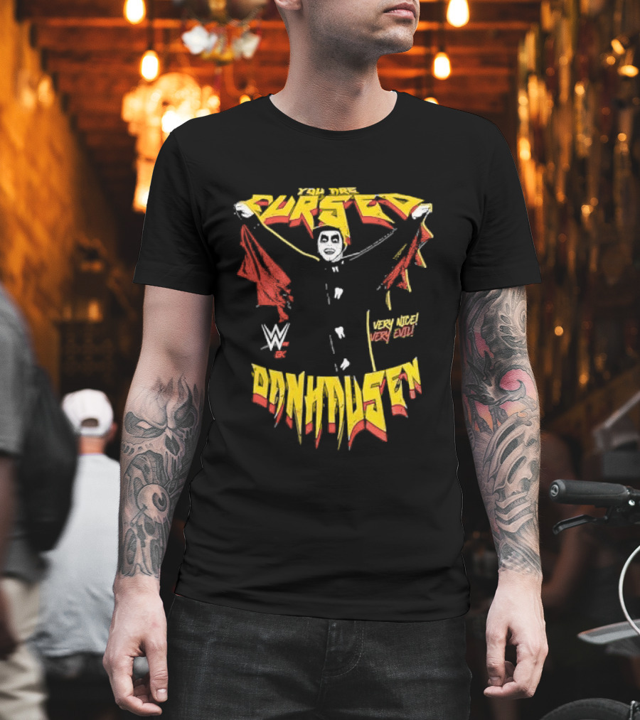 Cursed Very Nice Very Evil WWE Danhausen T-Shirt
