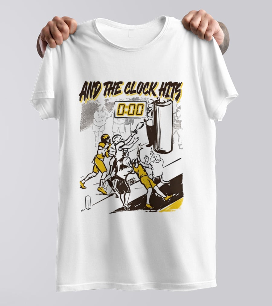 Western Michigan Broncos And The Hits 0 00 WSU Vs Michigan Sports Moment T-Shirt