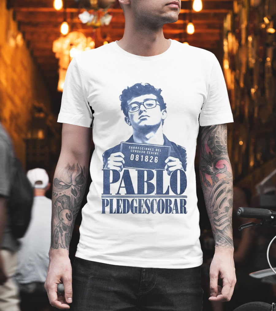 Pablo Pledgescobar Correcciones Del Condado Centre 081826 T-Shirt