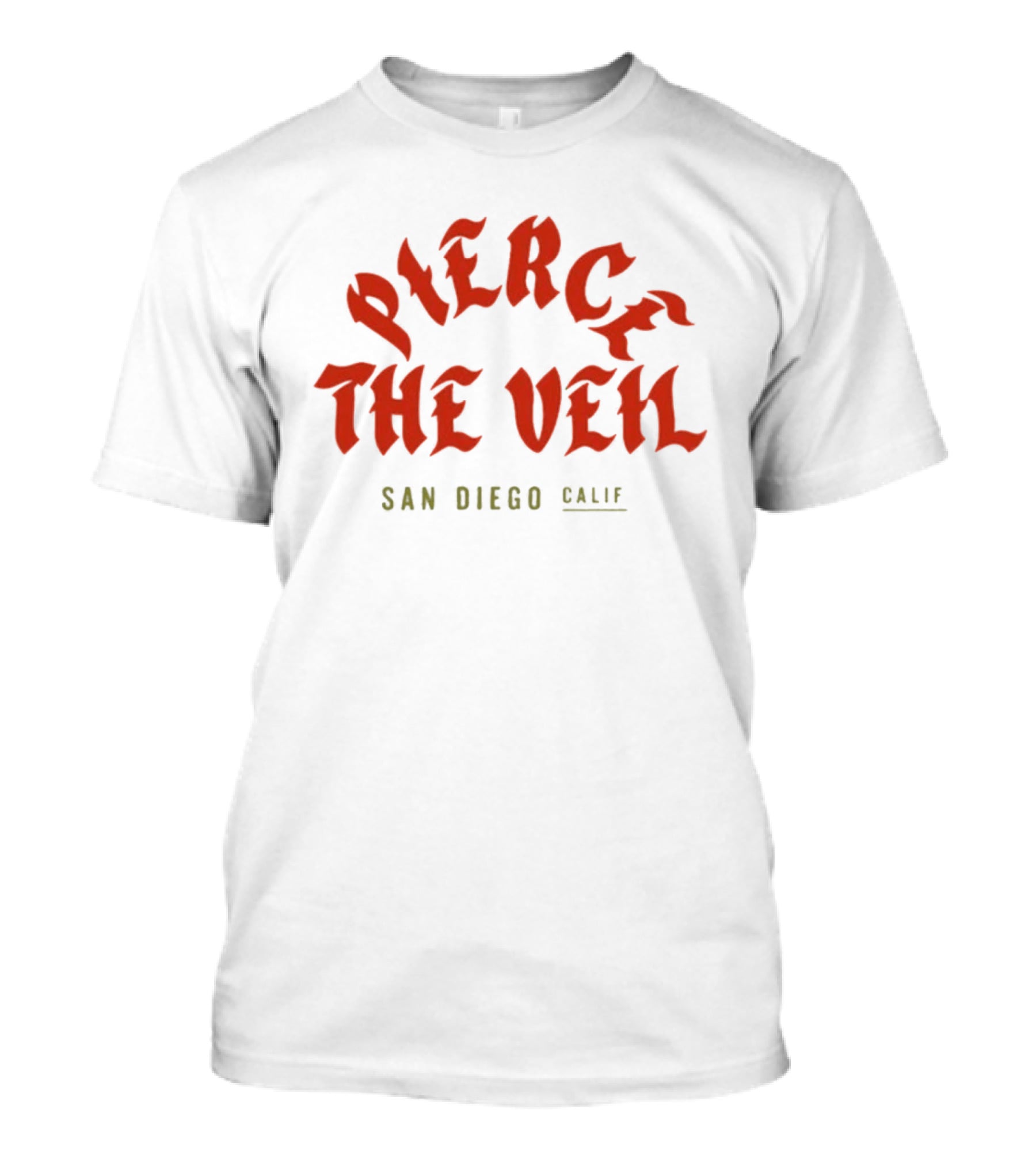 Pierce The Veil San Diego Calif 2026 T-Shirt