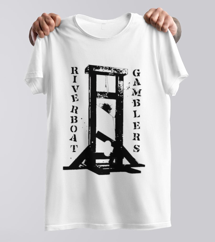 Riverboat Gamblers Guillotine Execution T-Shirt