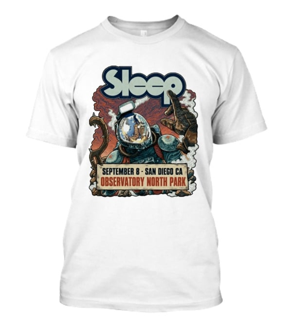 Sleep Sep 8 2026 Observatory North Park In San Diego California T-Shirt