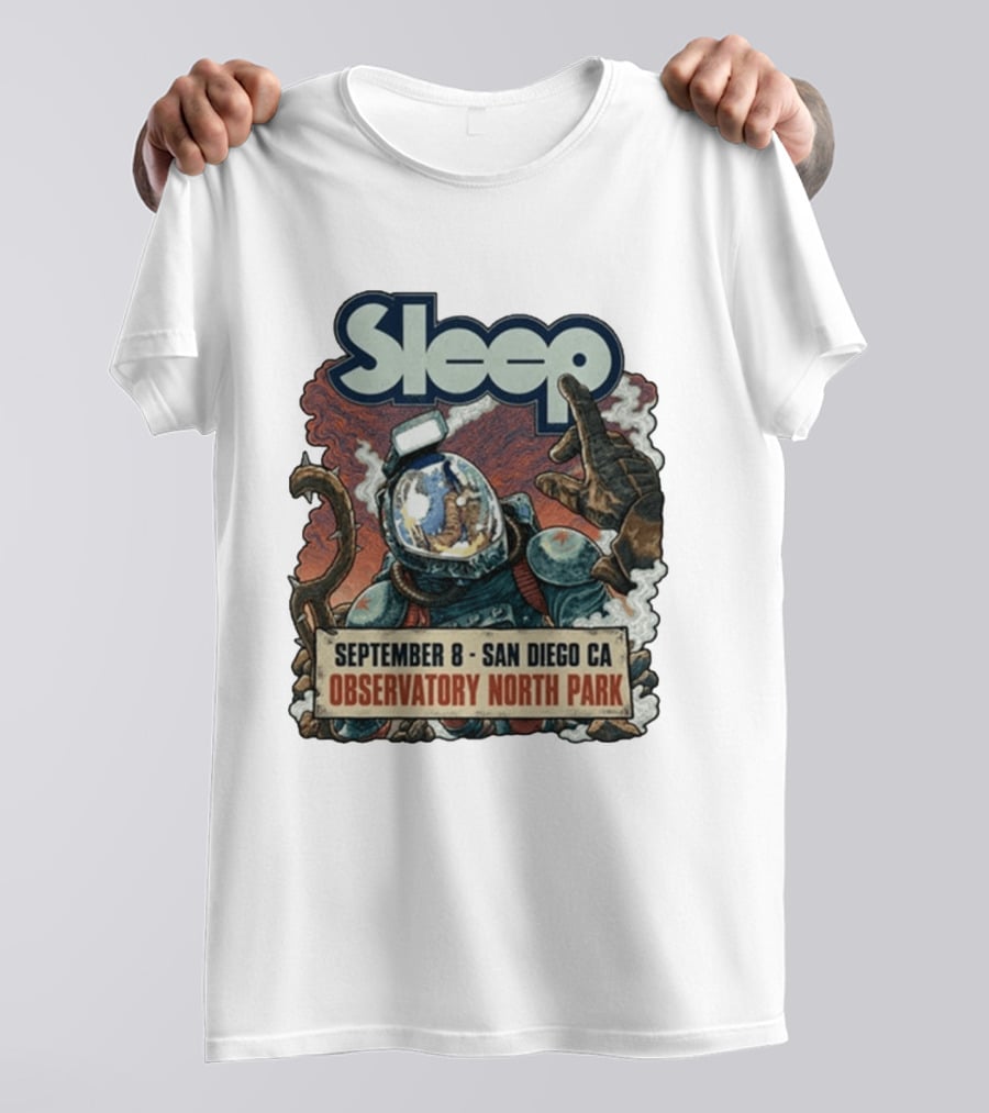 Sleep Sep 8 2026 Observatory North Park In San Diego California T-Shirt