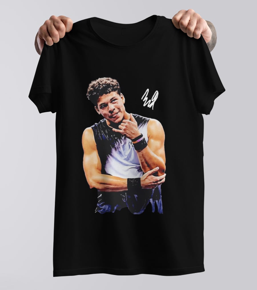 Ben Shelton Call Answered Tennis Gesture T-Shirt