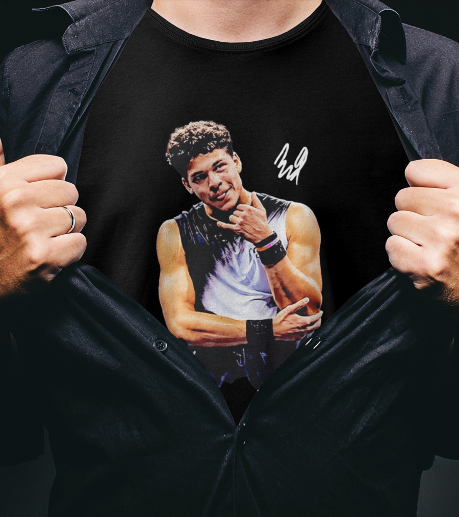 Ben Shelton Call Answered Tennis Gesture T-Shirt