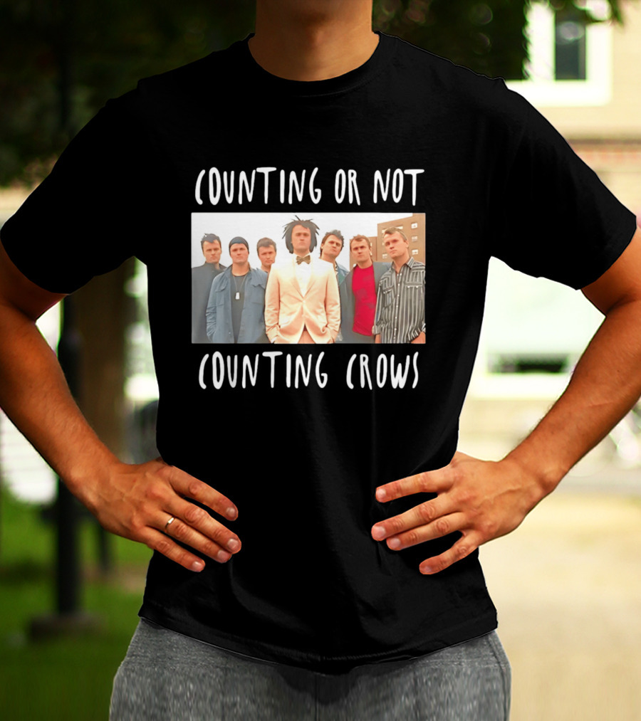 Counting Or Not Counting Crows Band T-Shirt