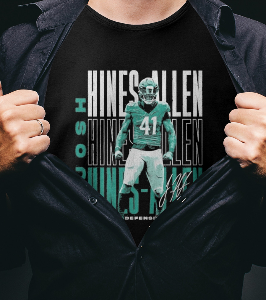 Josh Hines Allen 41 Jacksonville Football Repeat T-Shirt