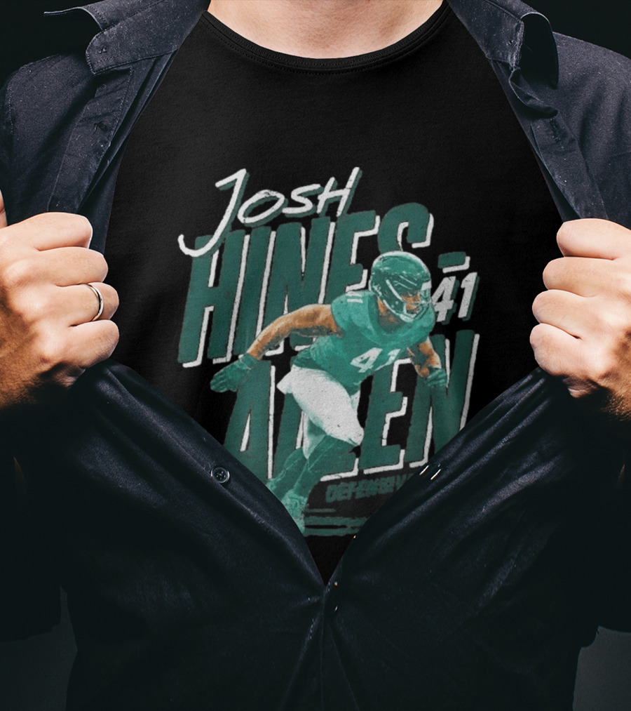 Josh Hines Allen 41 Defensive End NFLPA 500 Level T-Shirt