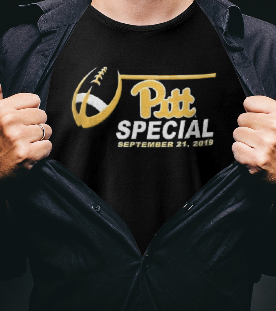 Pittsburgh Panthers Pitt Special September 21 2019 Football T-Shirt
