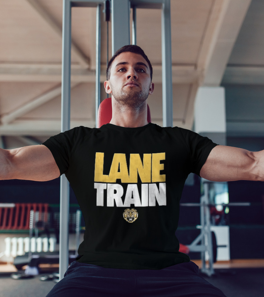 LSU Tigers NCAA Lane Train With Fierce Tiger T-Shirt