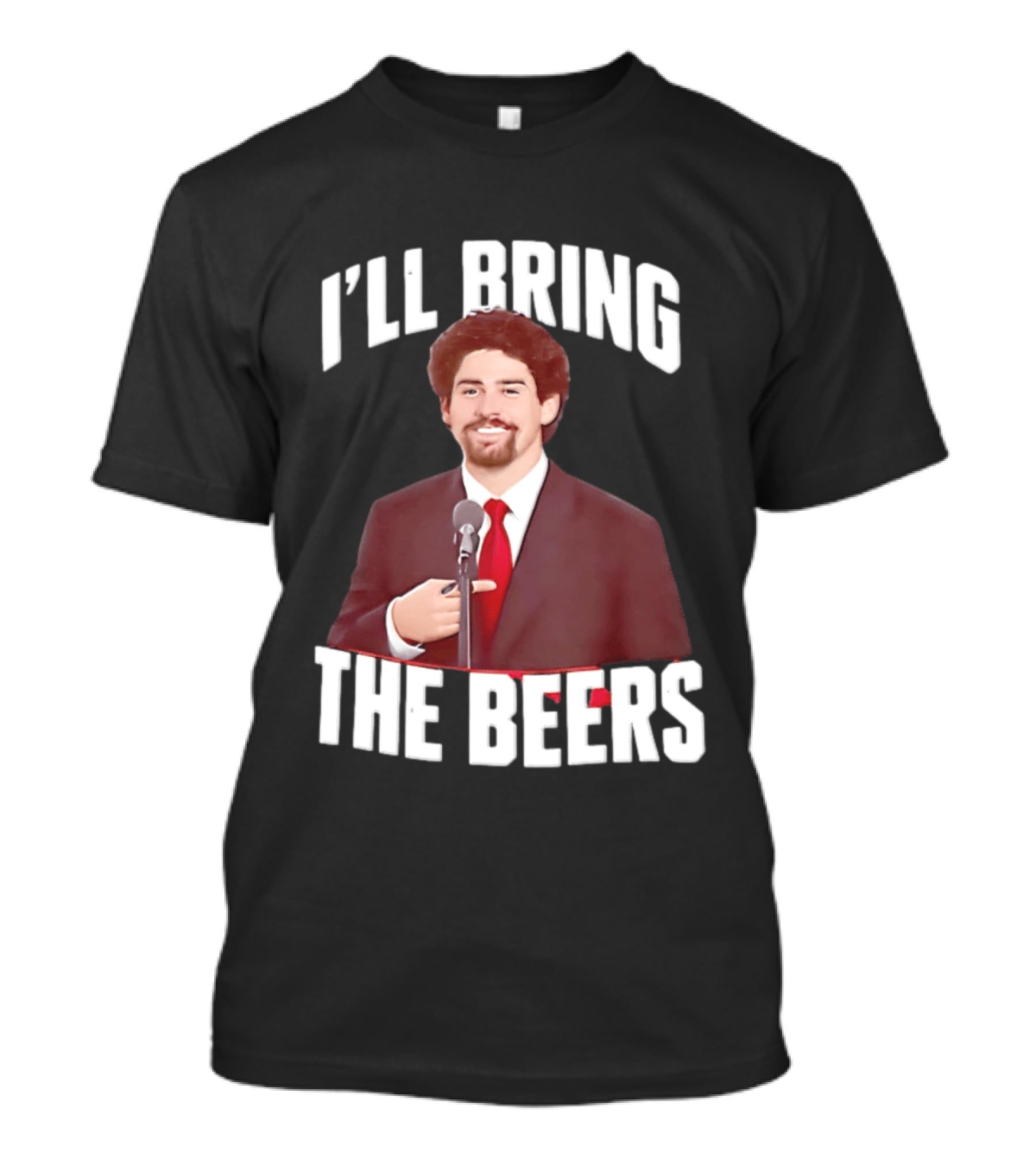 I'LL Bring The Beers Suit Red Tie T-Shirt
