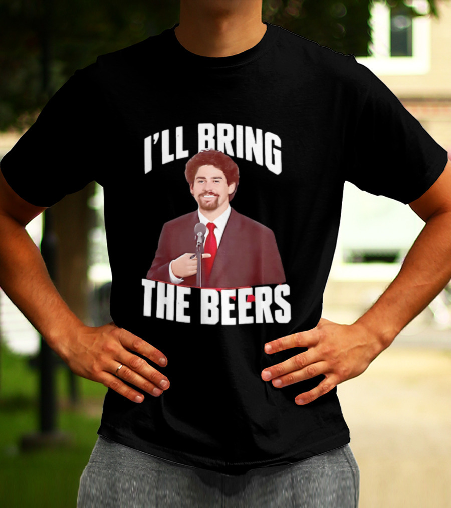 I'LL Bring The Beers Suit Red Tie T-Shirt