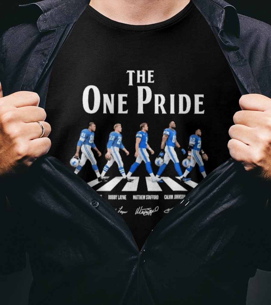 The One Pride Lions Abbey Road Barry Herman Calvin Rick Exclusive Collection T-Shirt