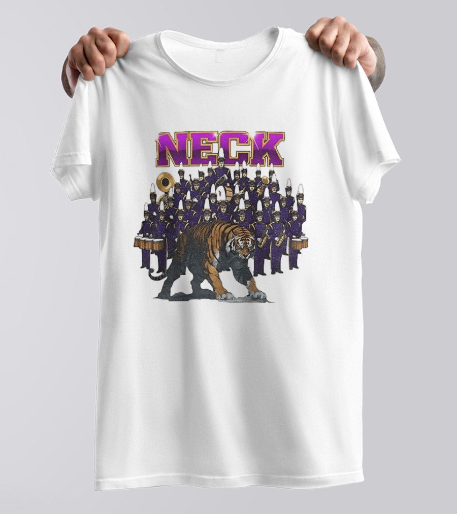 LSU Tigers Neck Marching Band Louisiana State University T-Shirt