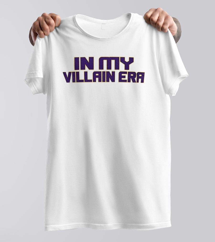 LSU Tigers Football In My Villain Era T-Shirt