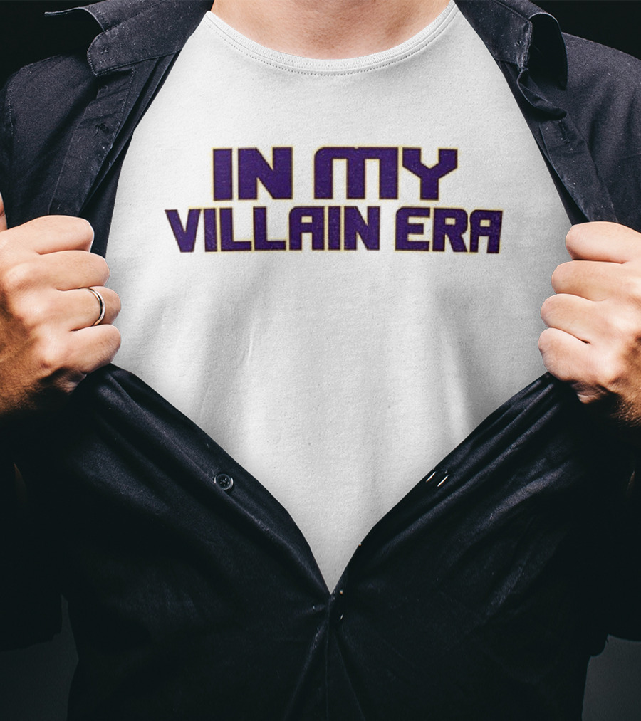 LSU Tigers Football In My Villain Era T-Shirt