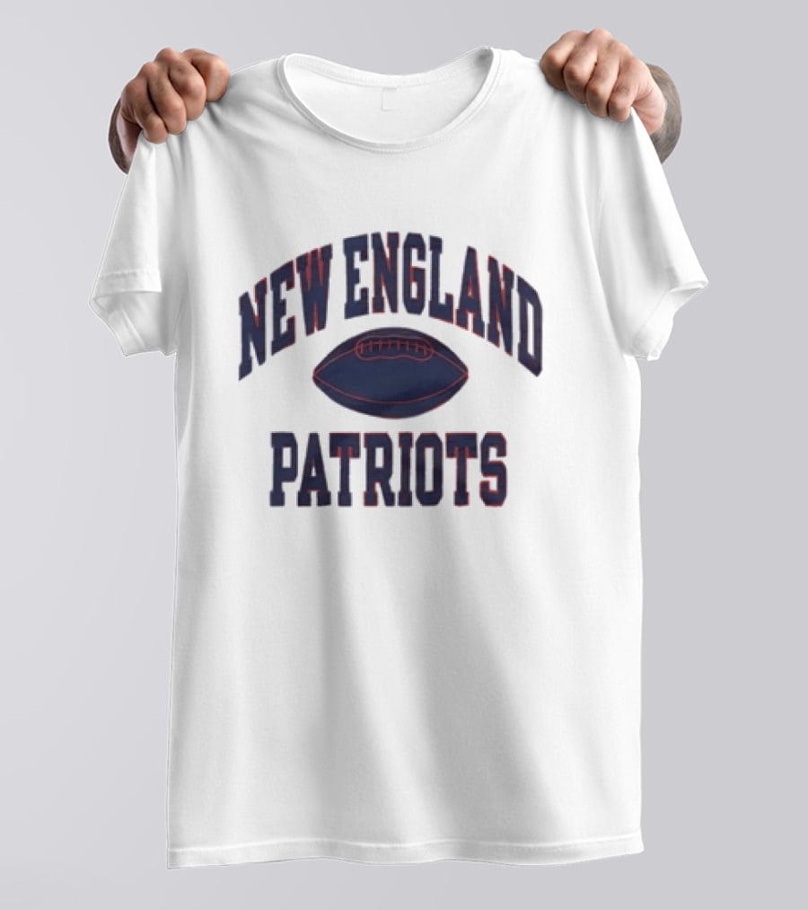 New England Patriots Gridiron Lightweight Football T-Shirt
