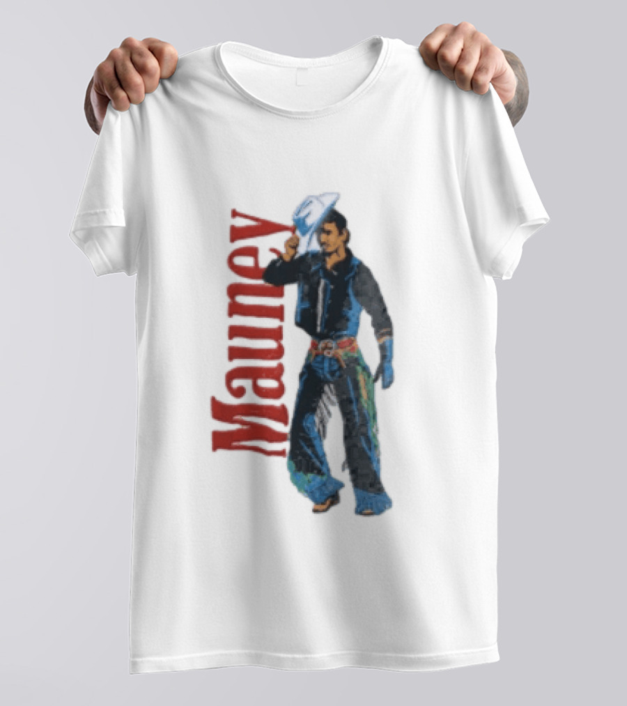 Mauney Cowboy Hat Salute Rodeo T-Shirt