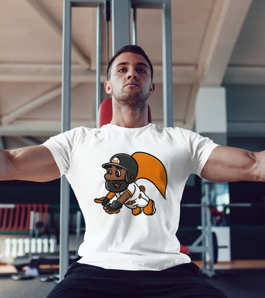 Super Baseball Bros Diving Catch Gamer Parody Superhero Player T-Shirt