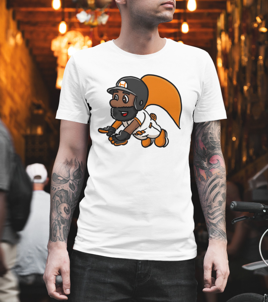 Super Baseball Bros Diving Catch Gamer Parody Superhero Player T-Shirt