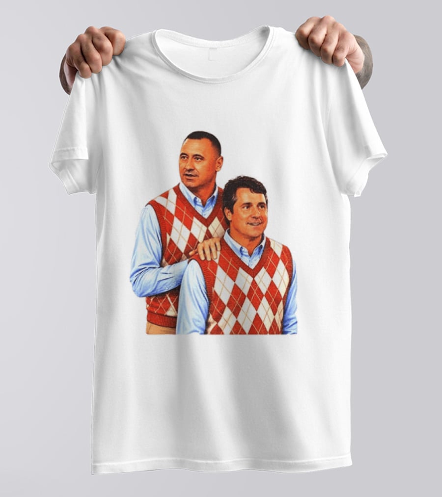 Texas Longhorns Football Coach Step Brothers Argyle Sweater Comedy T-Shirt