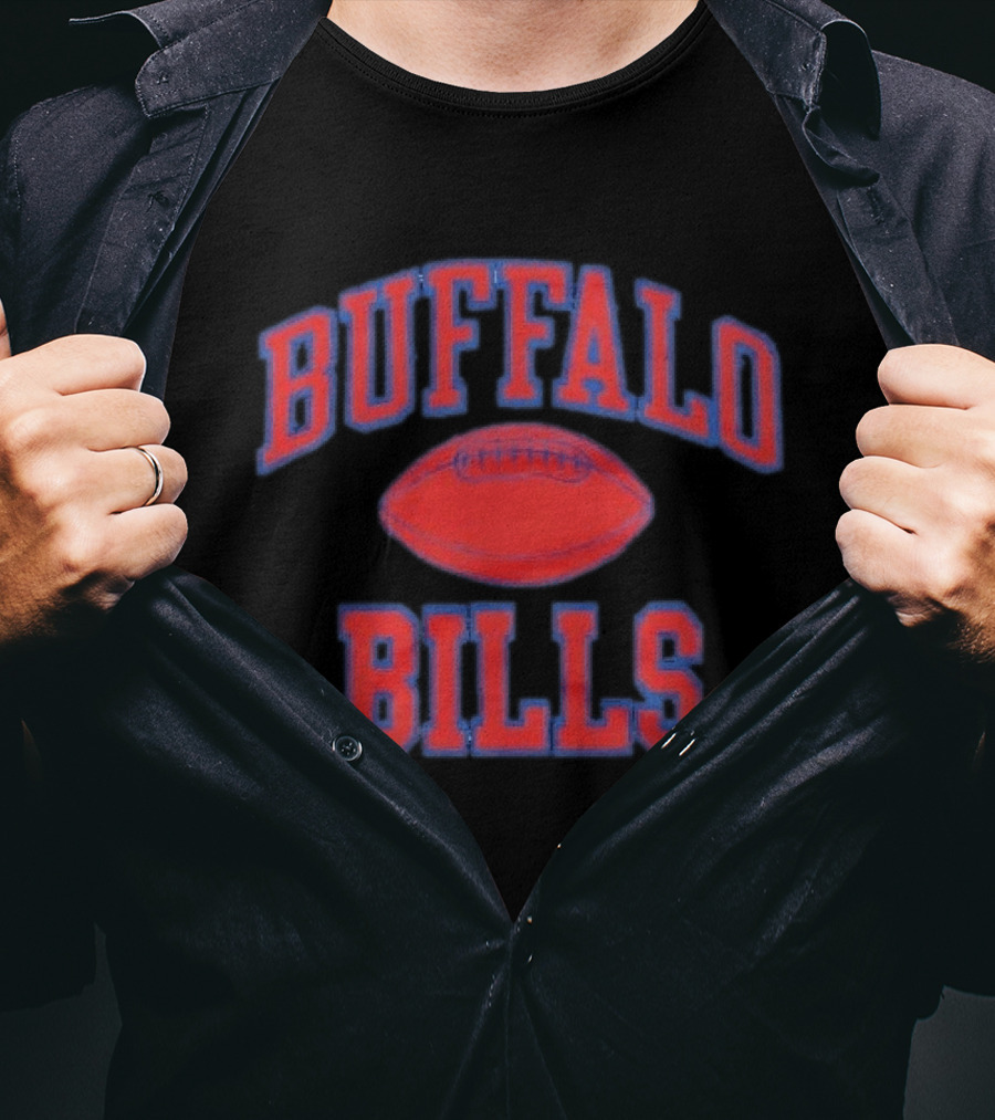 Buffalo Bills Gridiron Lightweight Football Fan T-Shirt