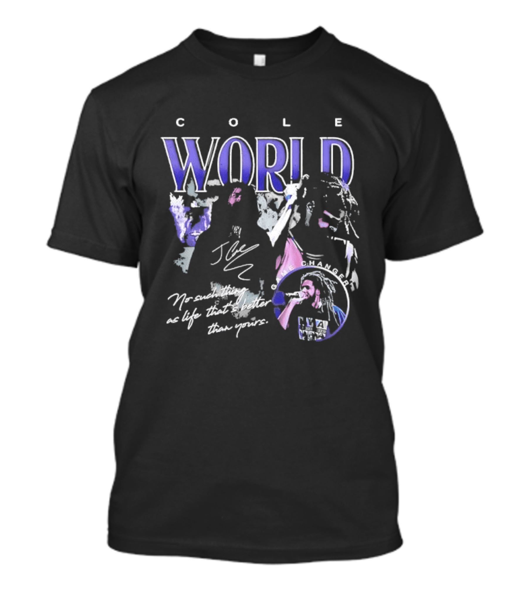 Cole World J. Cole Inspirational Music Game Changer T-Shirt