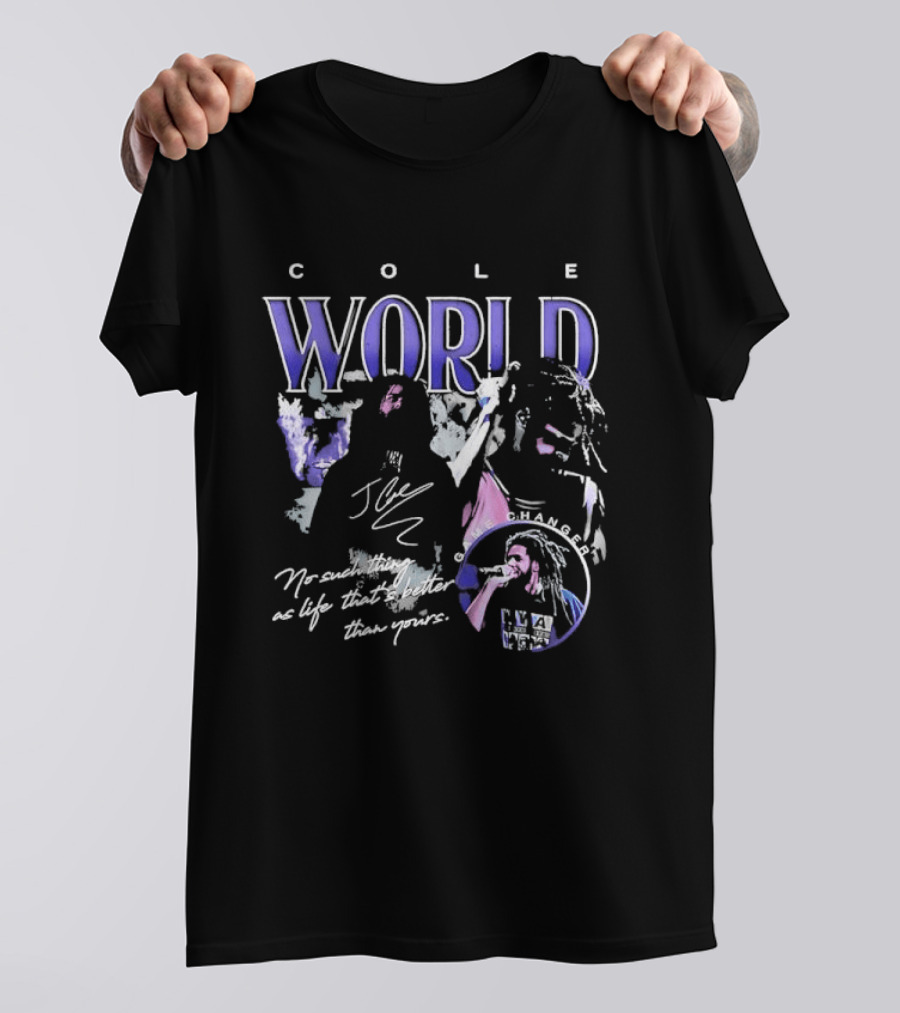 Cole World J. Cole Inspirational Music Game Changer T-Shirt