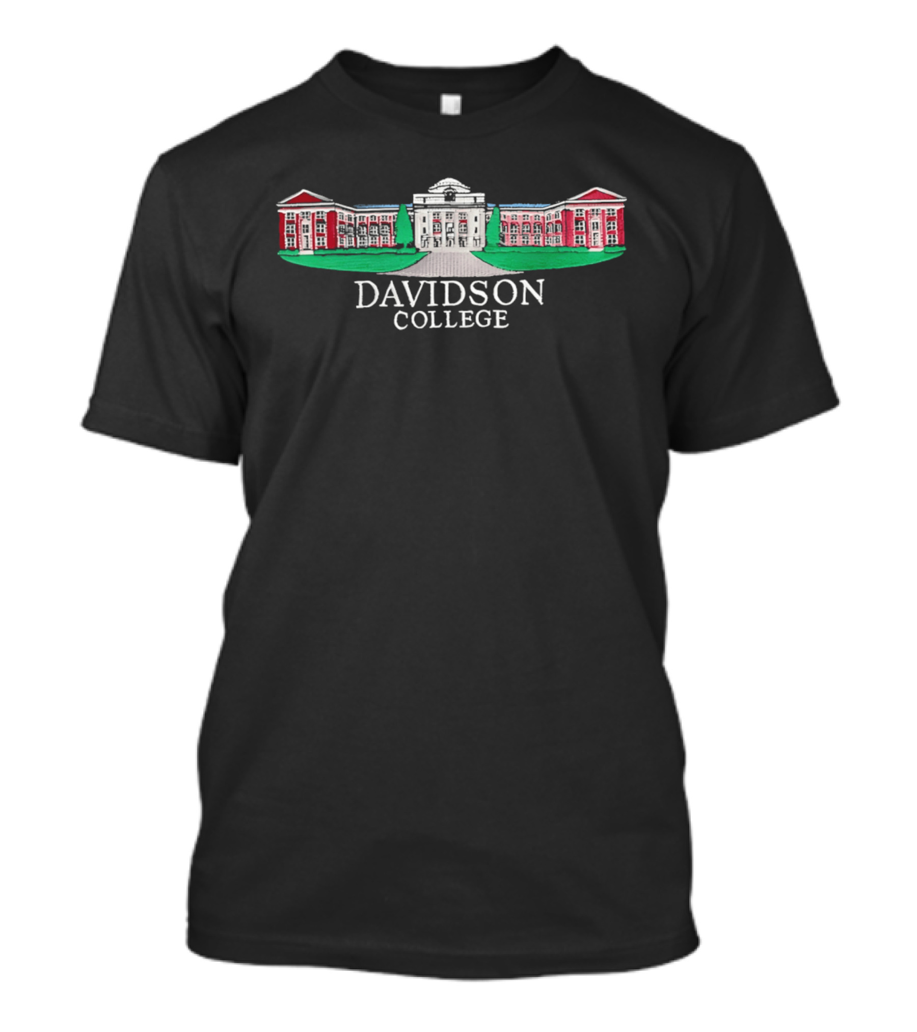 Davidson College Chambers Building Architecture T-Shirt