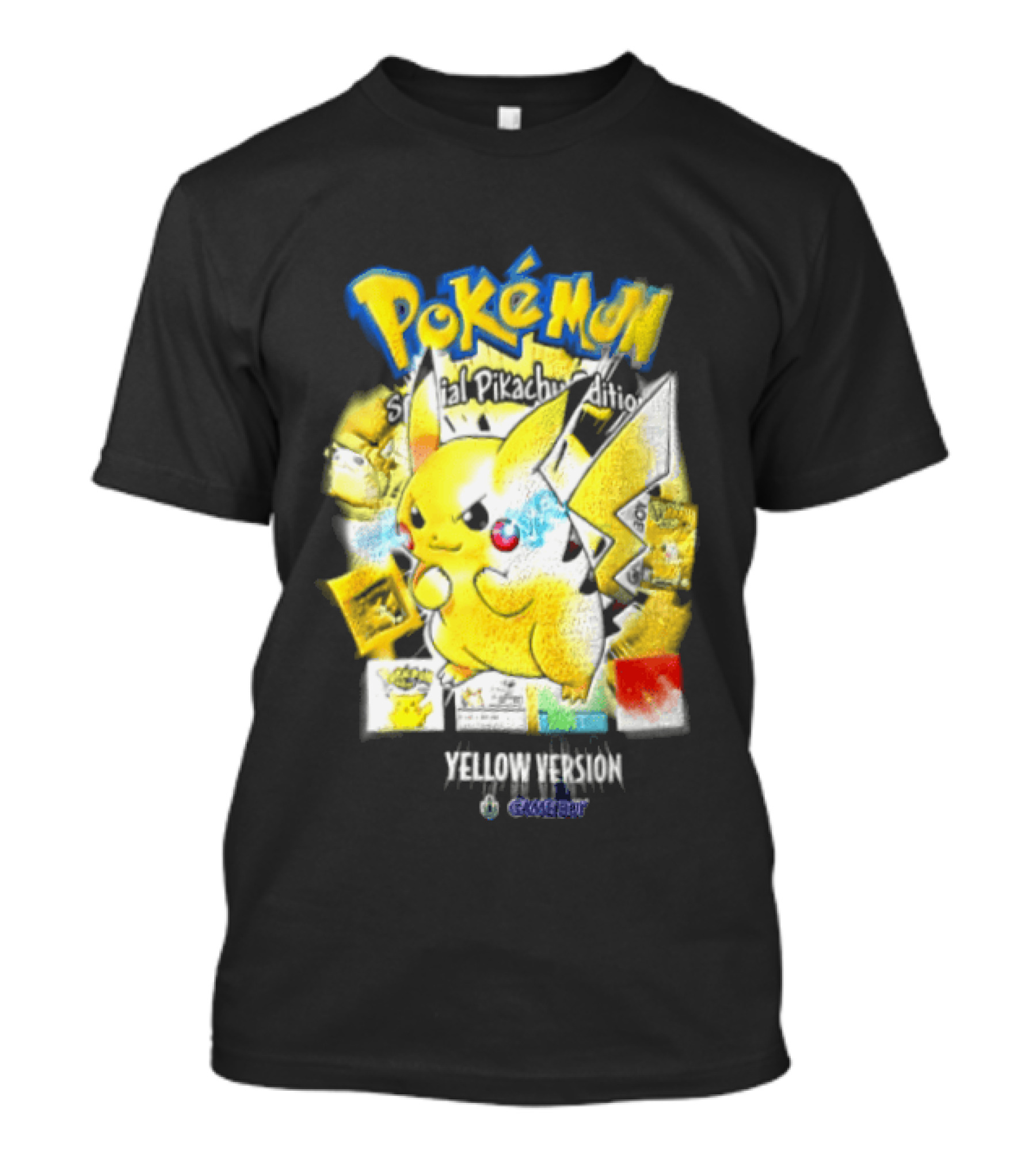 Pokémon Special Pikachu Edition Yellow Version Game Boy Nintendo T-Shirt