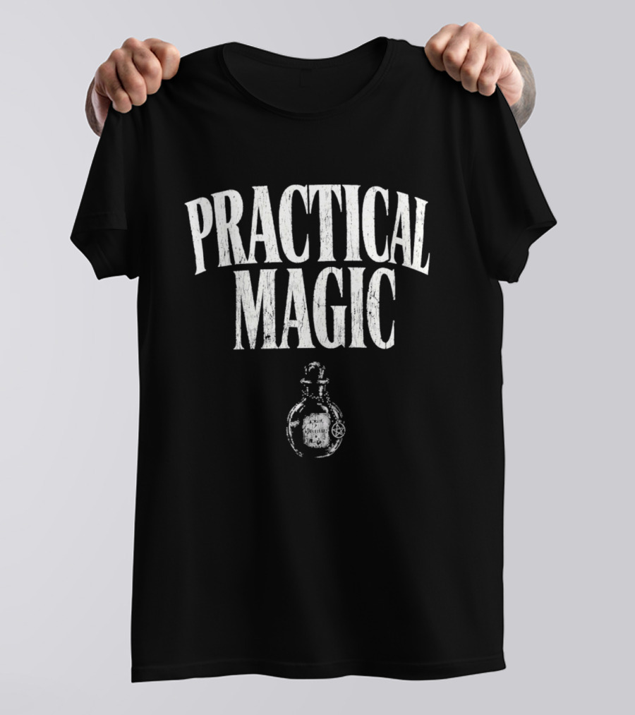 Practical Magic Vintage Potion Bottle 2026 T-Shirt